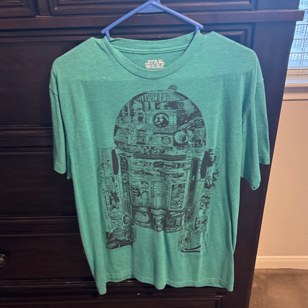 Star Wars Teal R2-D2 Graphic Tee